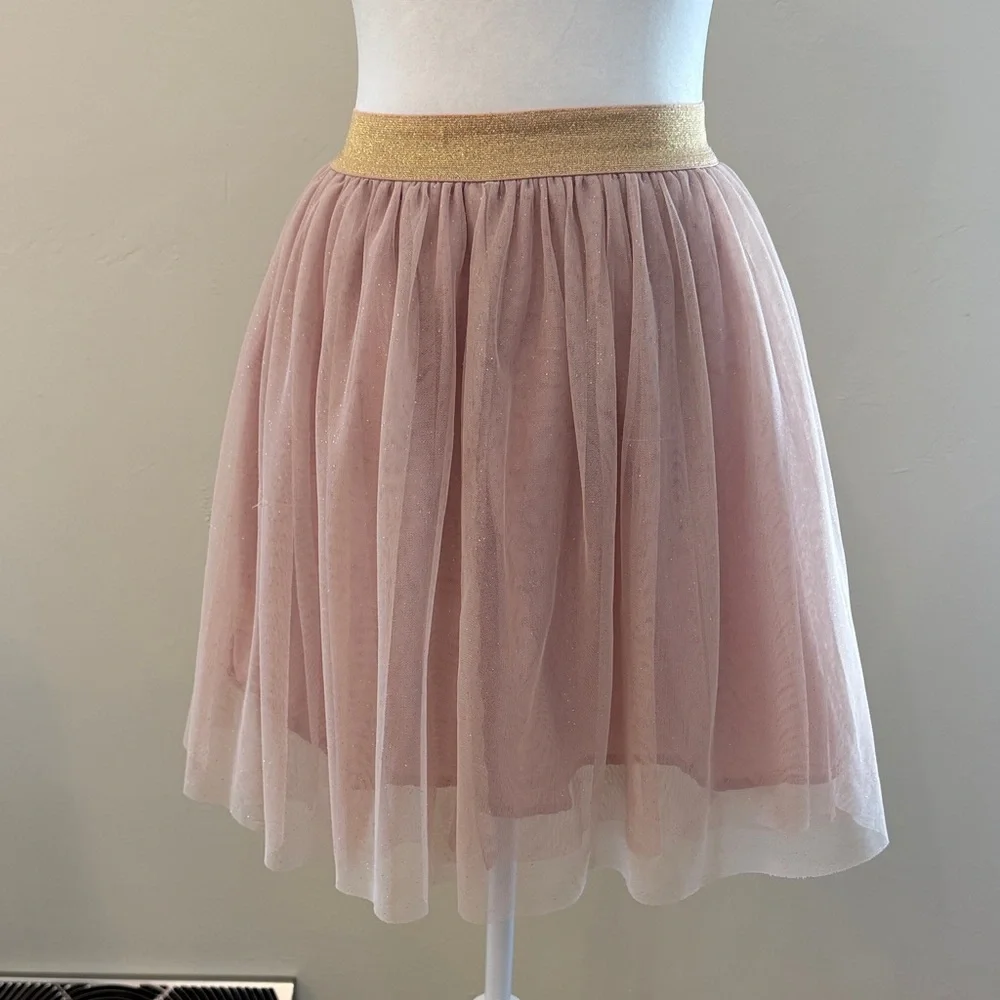 Gap Kids Girls Large 10 Regular Pink Tulle Skirt